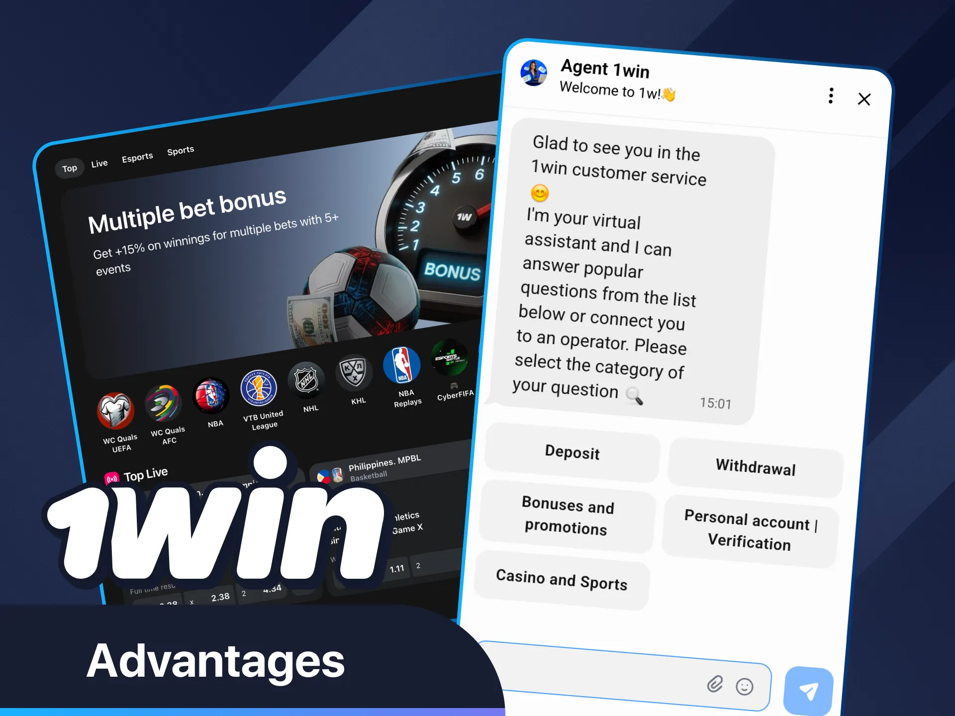 Discover horse racing excitement and rewards at 1Win.