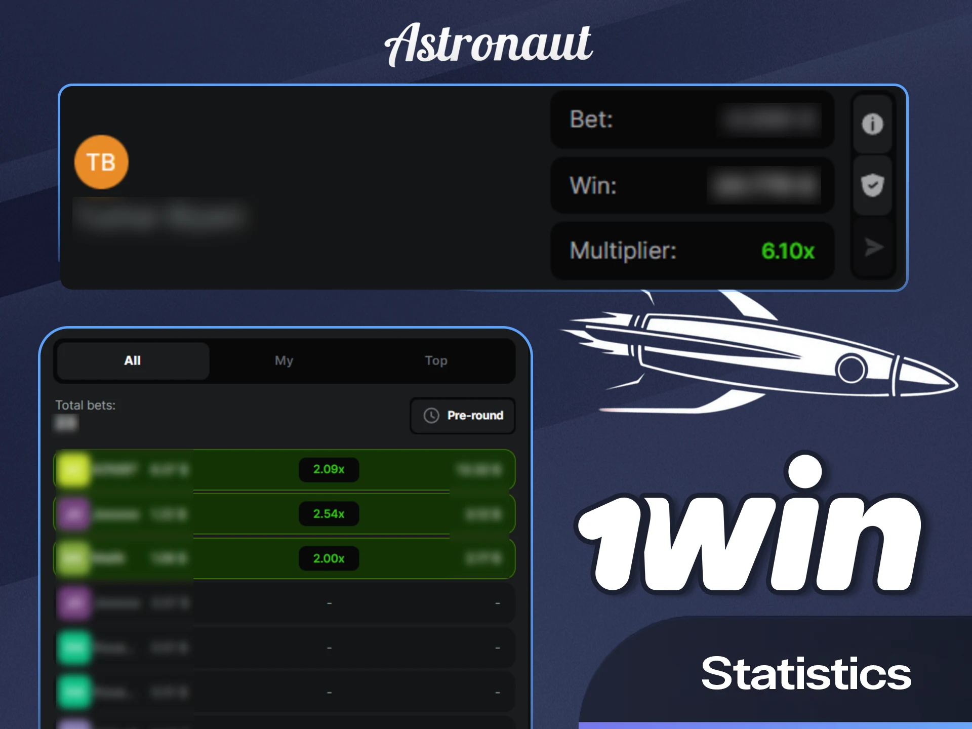 Track live betting statistics on the 1win website India right now.