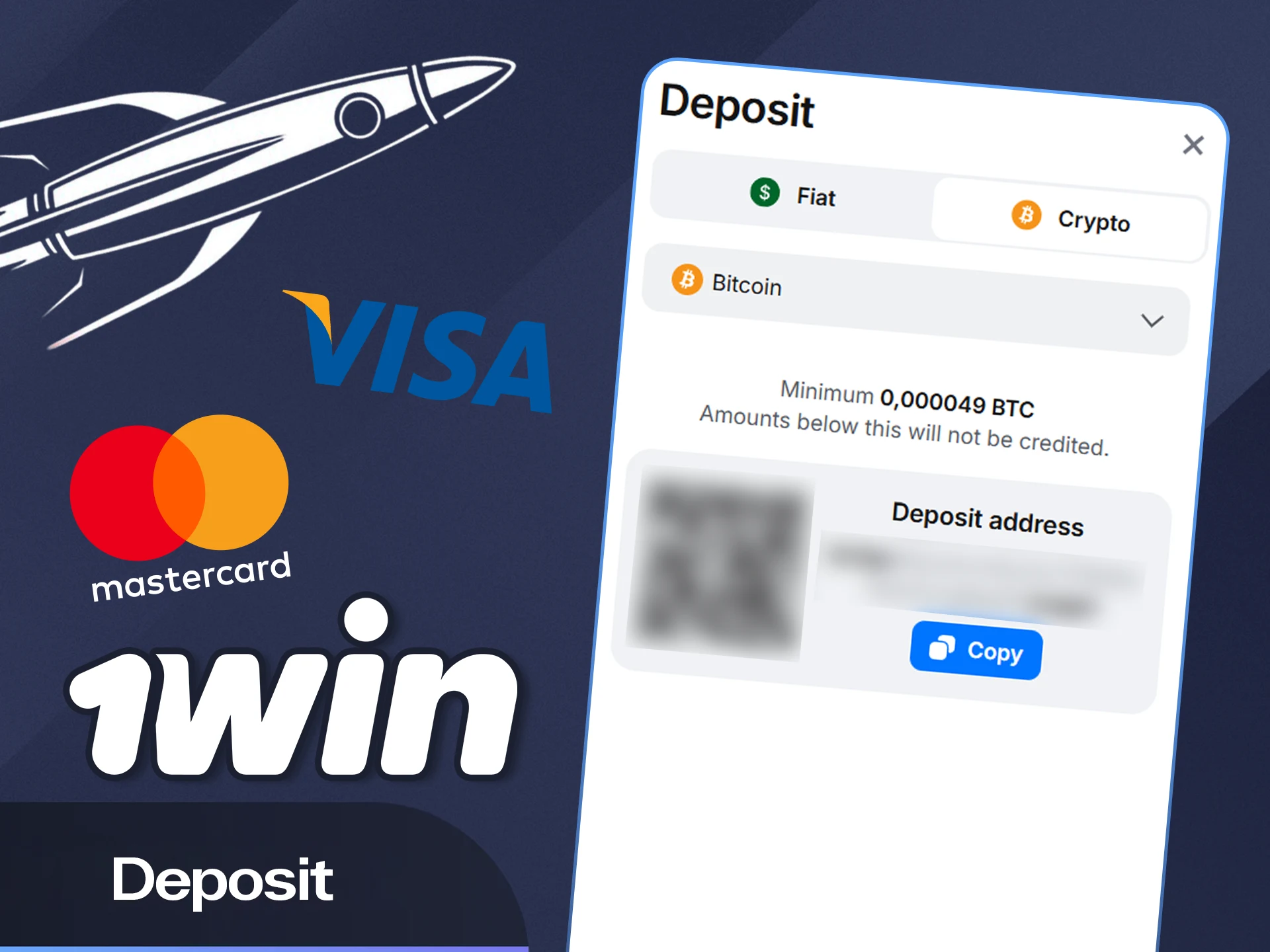 Deposit funds to play Astronaut on the 1win website today.