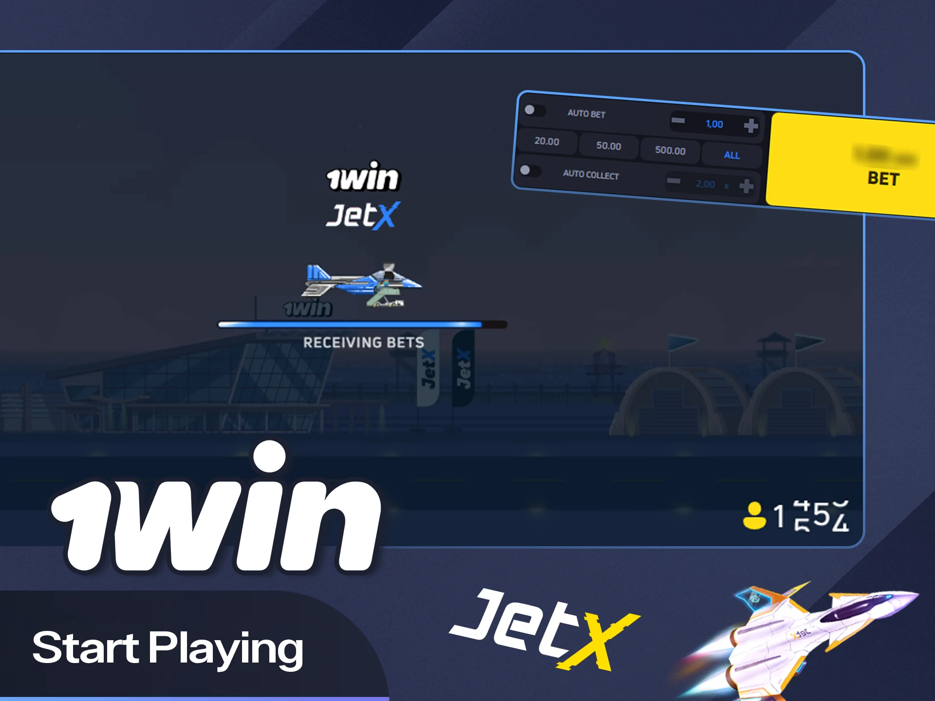 Start your flight betting journey on the 1win website now.