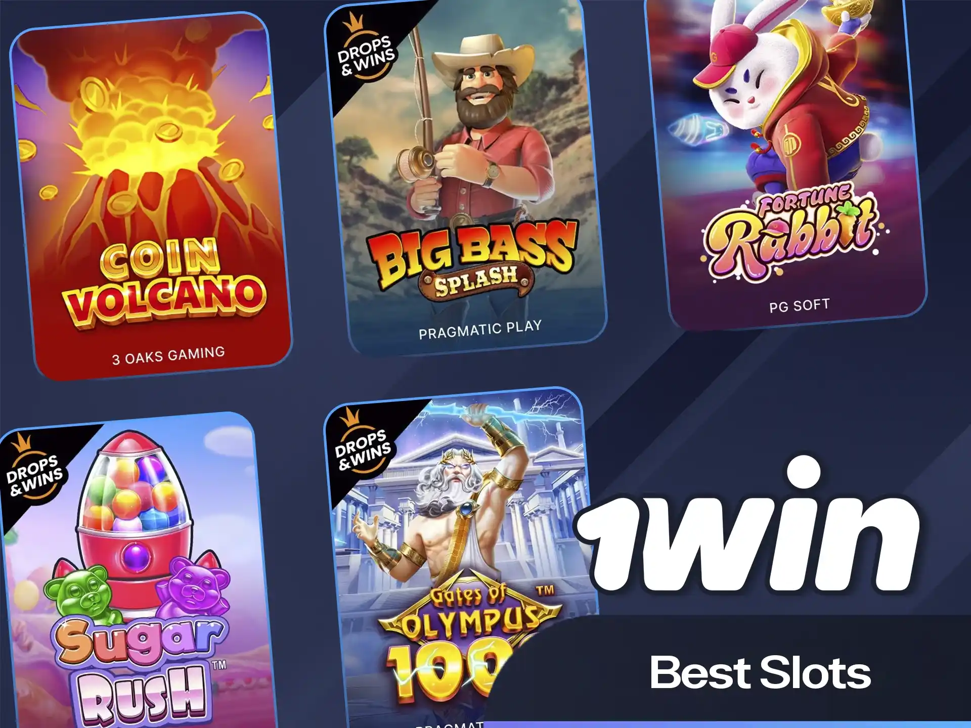 Spin the highest paying slot games on the official 1win website now.