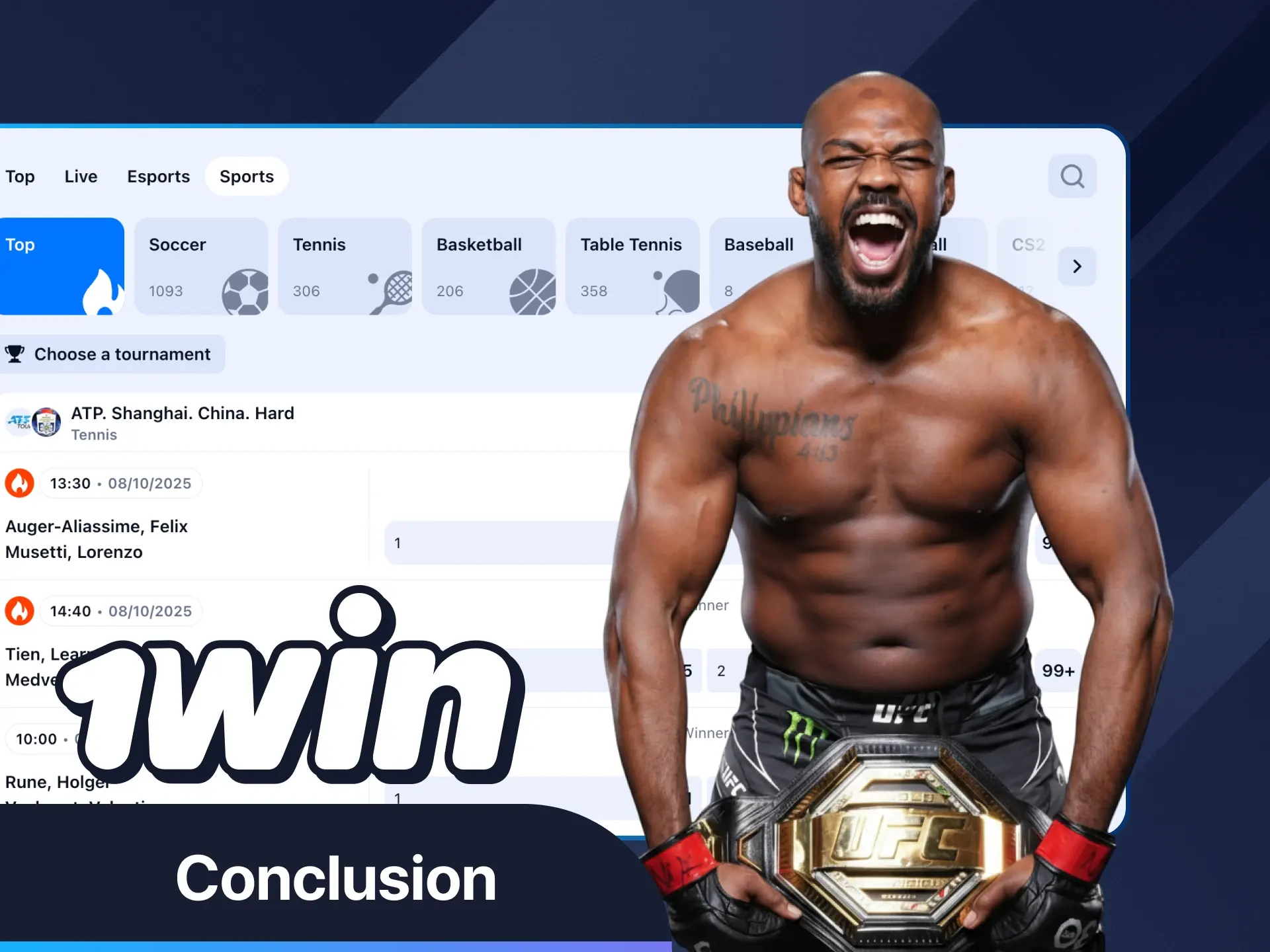Discover Jon Jones secrets with 1Win today.