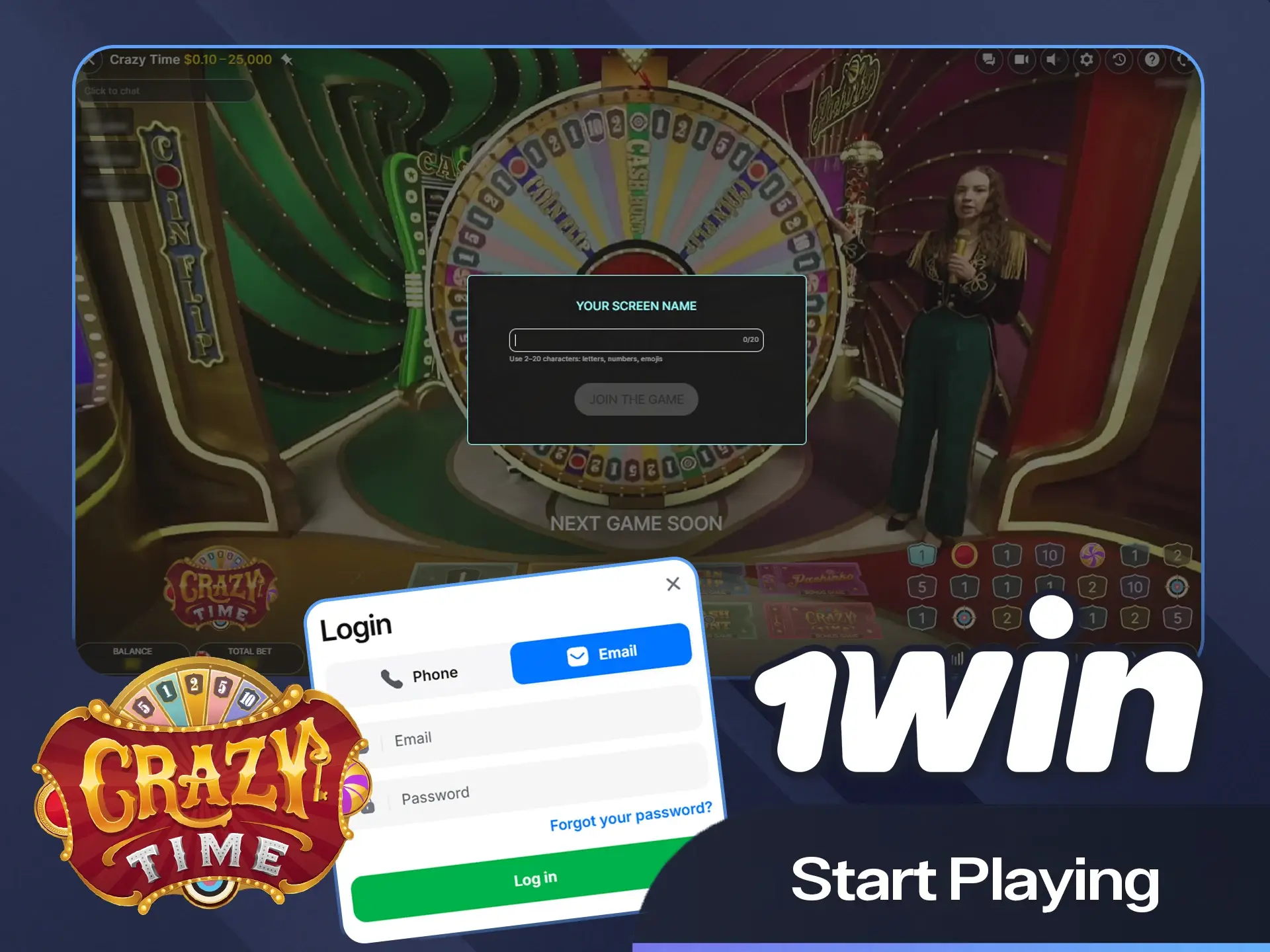 Start your gaming session today on the 1win website now.