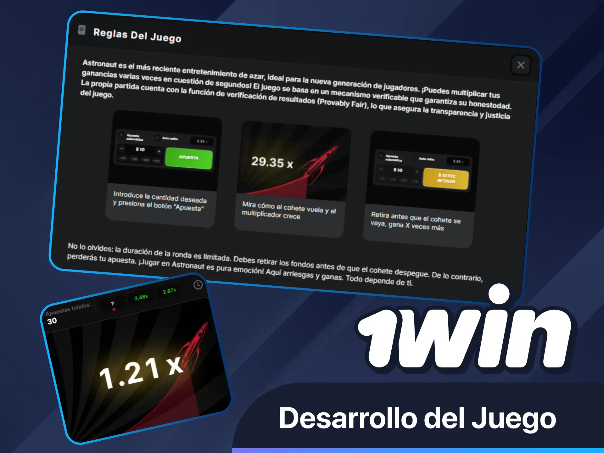 Sigue la trayectoria de vuelo del multiplicador en el sitio web oficial de 1win hoy mismo.