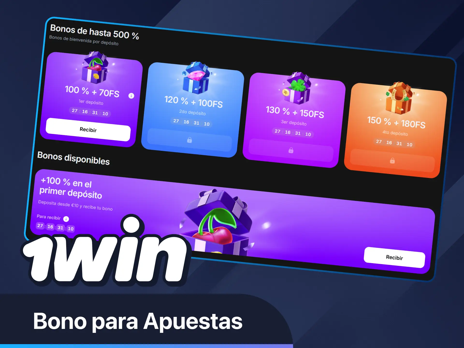 Consigue bonos exclusivos de boxeo en 1Win.