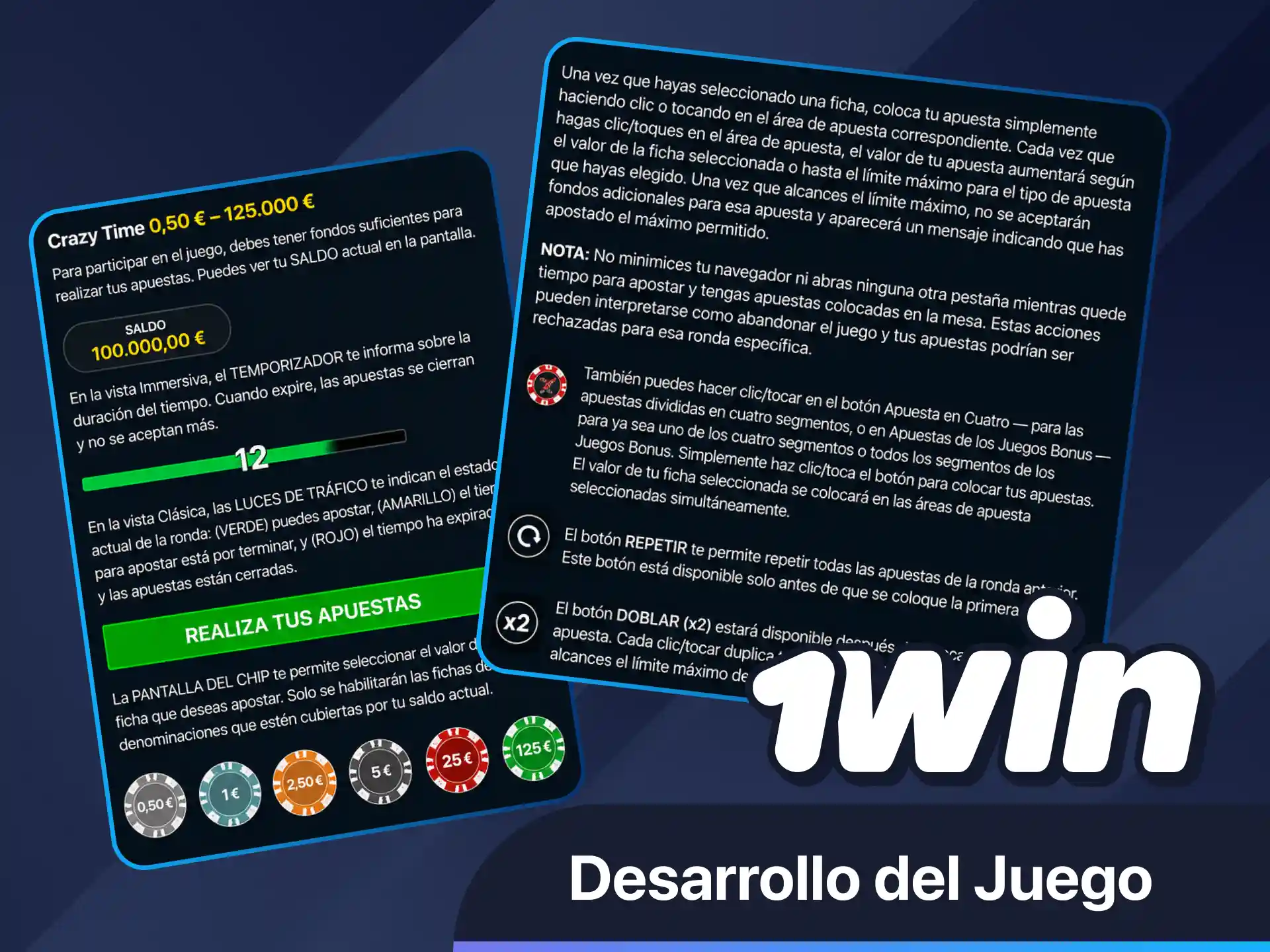 Sigue la acción del juego en vivo en el sitio web oficial de 1win ahora mismo.