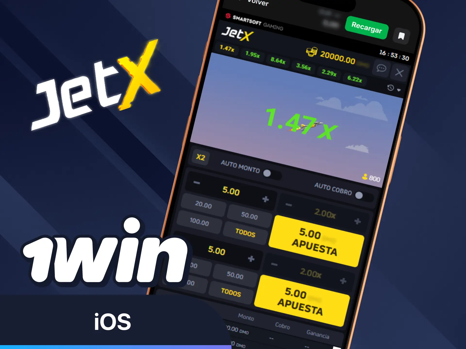 Instala ahora la versión móvil para iOS desde el sitio web oficial de 1win.