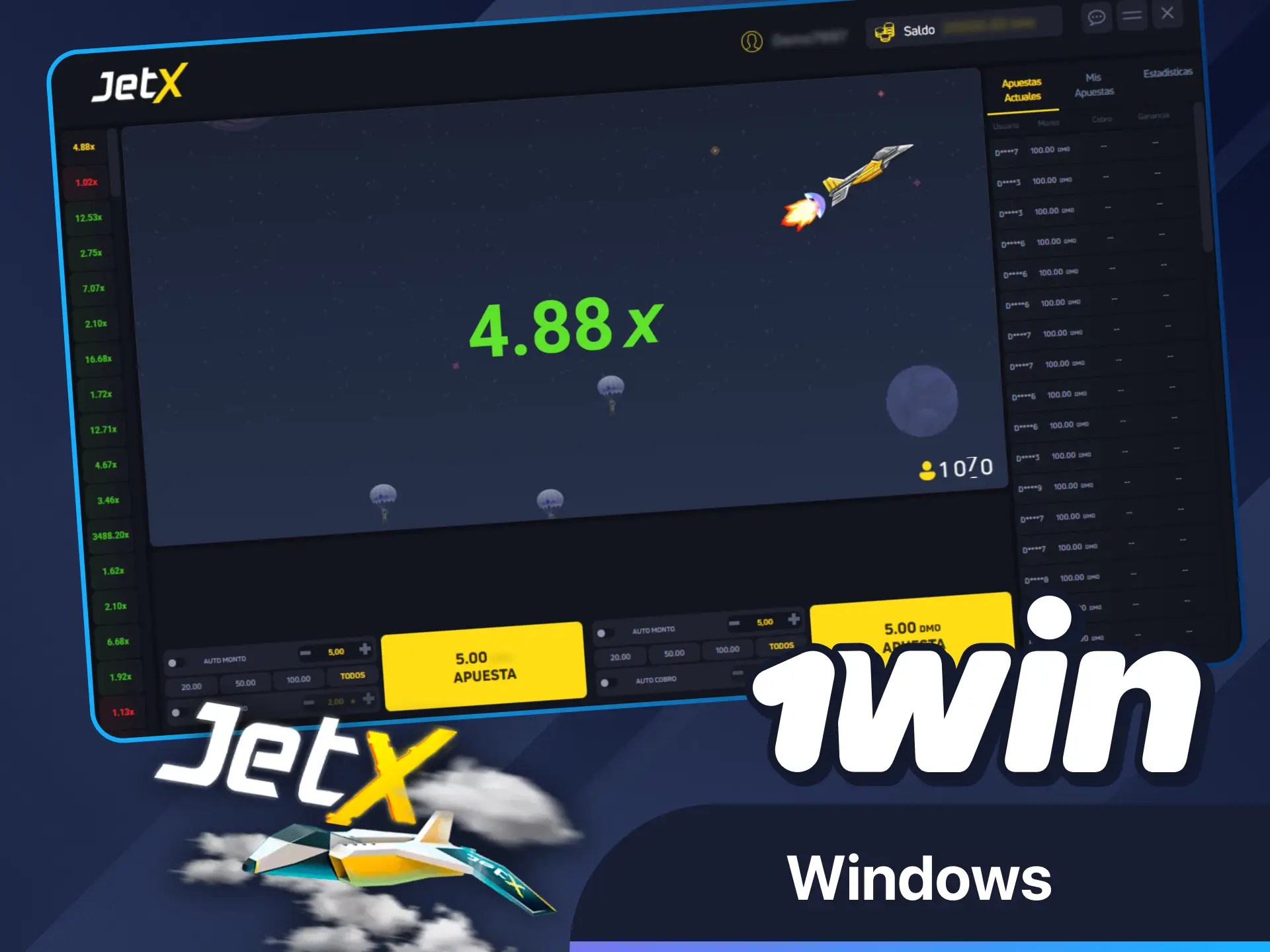 Descarga hoy mismo el software de escritorio para Windows desde el sitio web oficial de 1win.