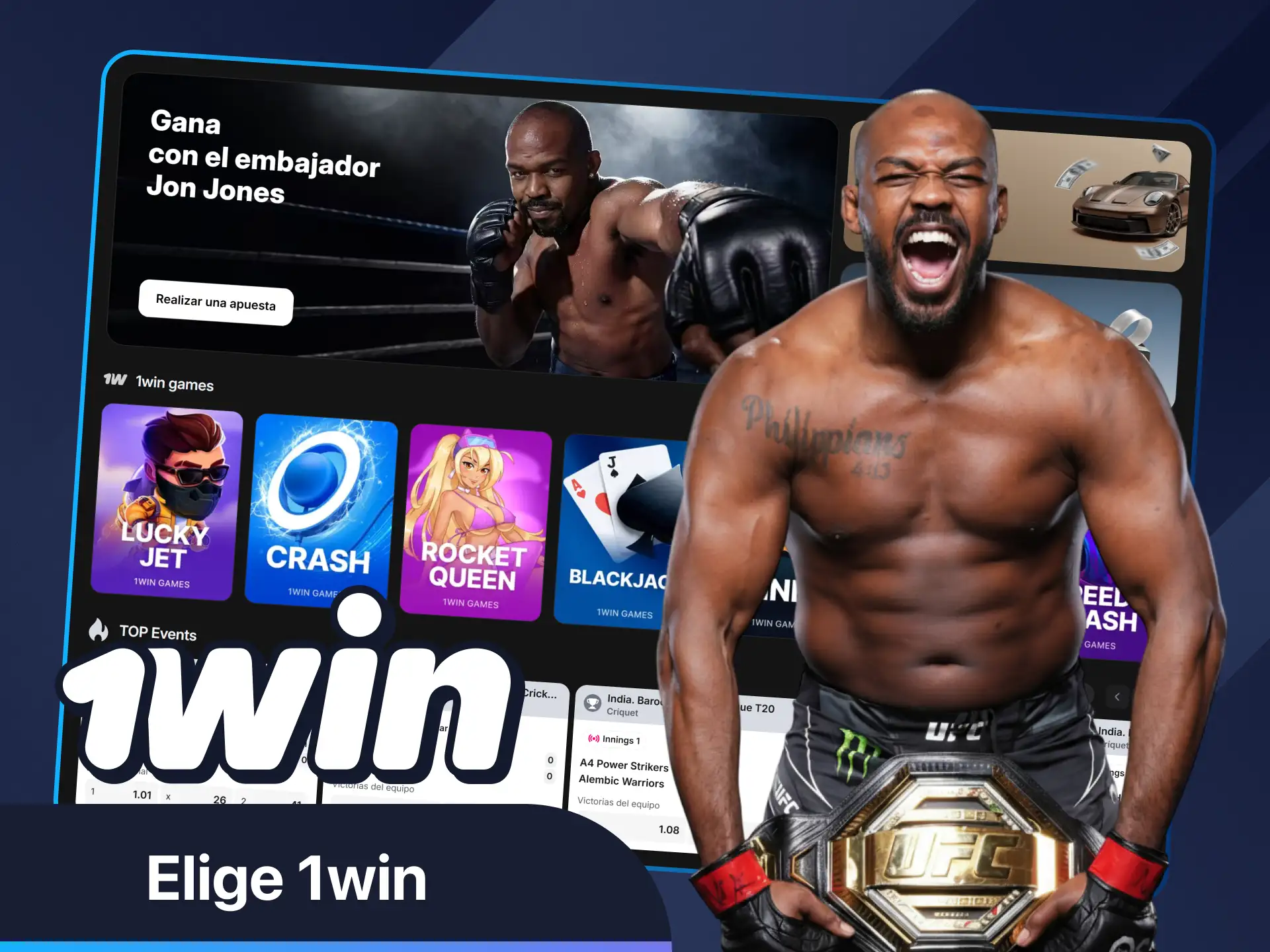 Descubre por qué Jon Jones tomó la decisión ganadora en 1win.