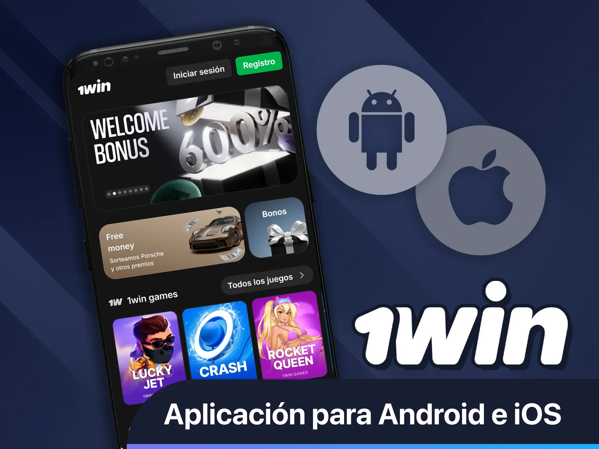 Descarga la aplicación de 1win para Android e iOS y empieza a jugar.
