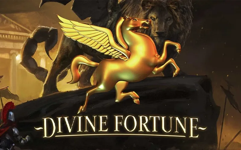 Descubre tesoros míticos en Divine Fortune con 1win.
