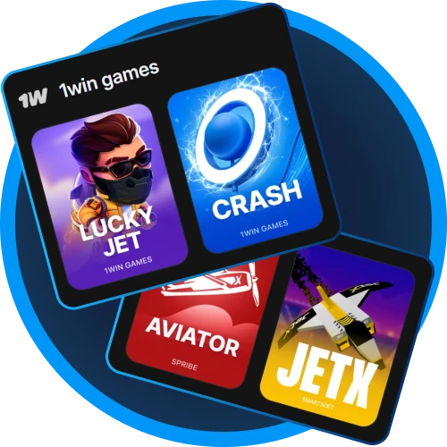 Juega a los mejores juegos de casino con 1win.
